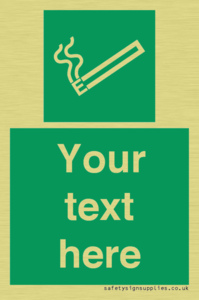 Custom E-Cigarettes/Vaping Permited Sign